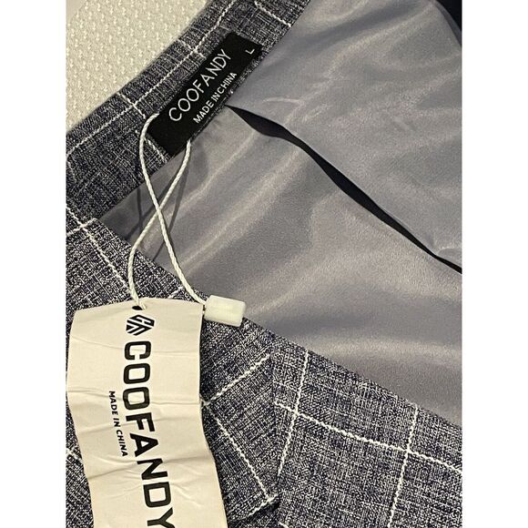 Men's Casual Suit Blazer Jacket Light weight Sports Coats One Button NWT Size LG - Picture 7 of 16